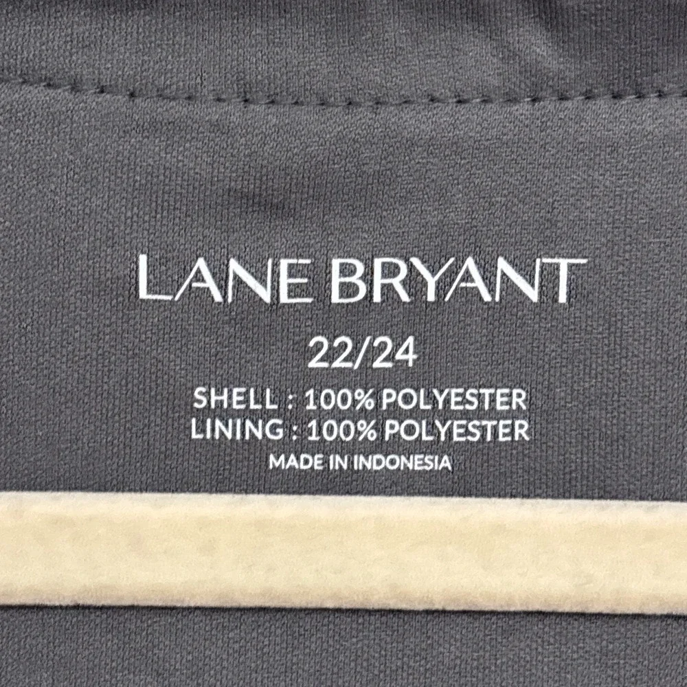 Lane Bryant Top 22 24 Gray Sequin Sparkle Tank Sleeveless Party Cocktail Evening